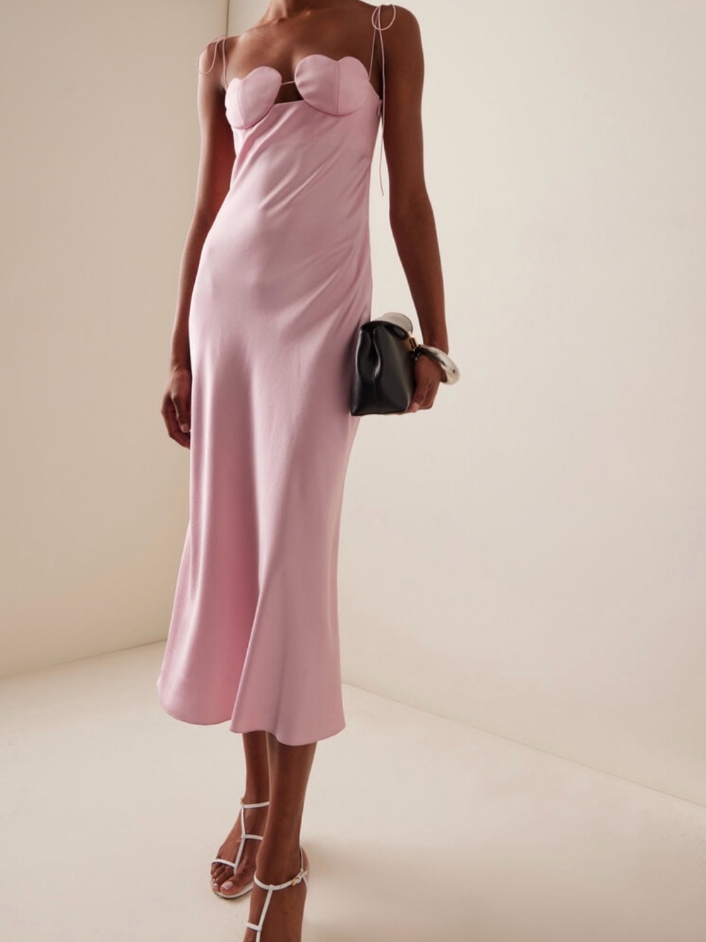 Anna October Amur Satin Midi Dress